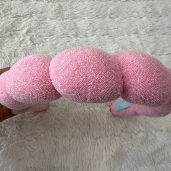 Makeup/ skincare trendy pink headband - Picture 2 of 5